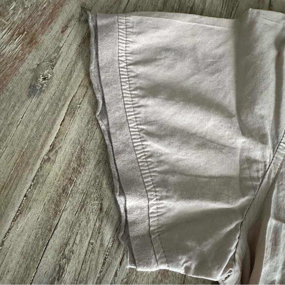 Antony Morato Tie Dye Button Down Shirt Small Tan Teal Ombré Lightweight Casual - Picture 3 of 7